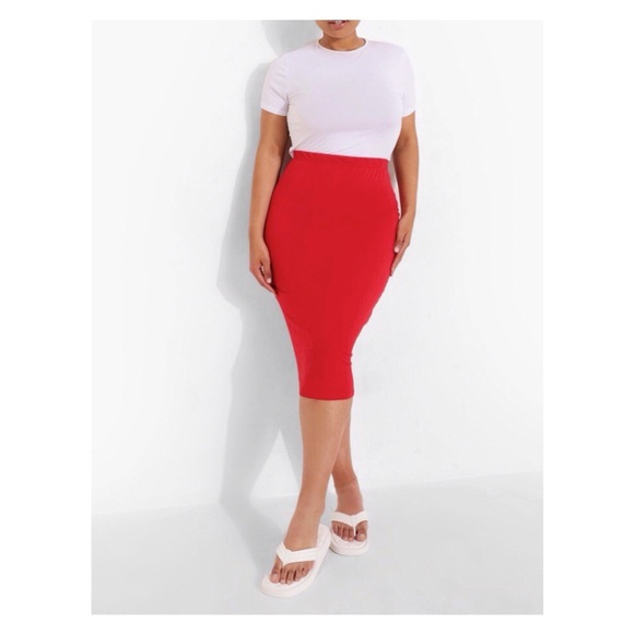 Plus midi tube skirt - Picture 3 of 6